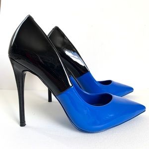 Aldo “Stessy” Black/Blue Pumps